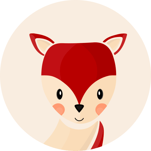 Logo renard et caramel couture diy